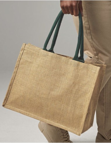 WES-W407-Jute Classic Shopper